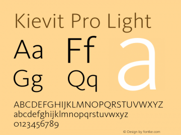 Kievit Pro Light Version 7.700, build 1040, FoPs, FL 5.04图片样张