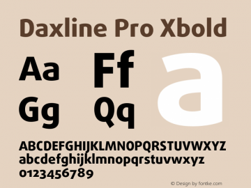 Daxline Pro Xbold Version 7.504; 2006; Build 1025图片样张