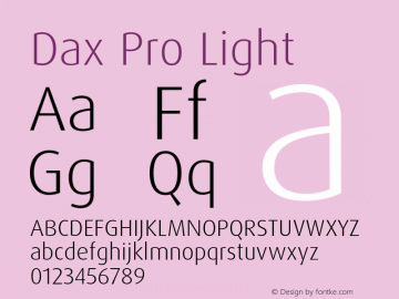 Dax Pro Light Version 7.504; 2005; Build 1025图片样张