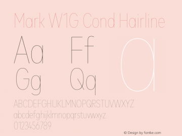 Mark W1G Cond Hairline Version 1.00, build 9, g2.6.4 b1272, s3图片样张