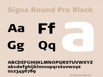 Signa Round Pro Black Version 7.504; 2017; Build 1032图片样张