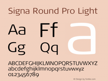 Signa Round Pro Light Version 7.504; 2017; Build 1028图片样张