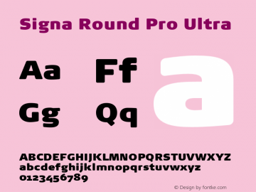 Signa Round Pro Ultra Version 7.504; 2017; Build 1028图片样张