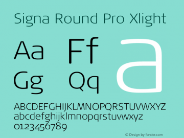 Signa Round Pro Xlight Version 7.504; 2017; Build 1029图片样张