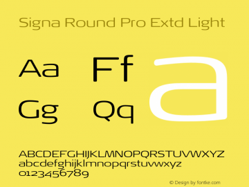 Signa Round Pro Extd Light Version 7.504; 2017; Build 1028图片样张