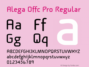 Alega Offc Pro Version 7.504; 2009; Build 1020图片样张
