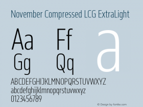 November Compressed LCG ExtraLight Version 2.067图片样张