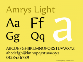 Amrys Light Version 1.10图片样张