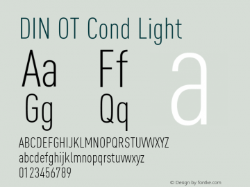DIN OT Cond Light Version 7.601, build 1030, FoPs, FL 5.04图片样张