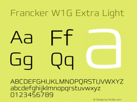 FranckerW1G-ExtraLight Version 1.00图片样张