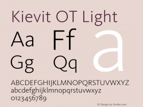 Kievit OT Light Version 7.600, build 1030, FoPs, FL 5.04图片样张