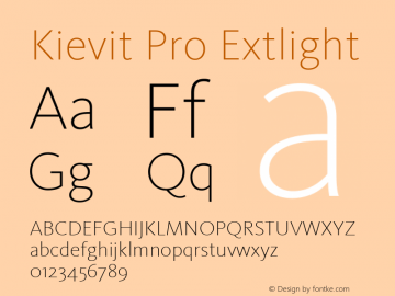 Kievit Pro Extlight Version 7.600, build 1030, FoPs, FL 5.04图片样张