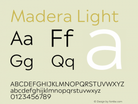 Madera Light Version 2.01图片样张