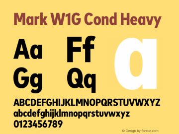 Mark W1G Cond Heavy Version 1.00, build 9, g2.6.4 b1272, s3图片样张