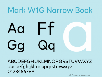 Mark W1G Narrow Book Version 1.00, build 8, g2.6.4 b1272, s3图片样张