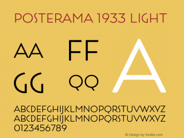 Posterama 1933 Light Version 1.00图片样张