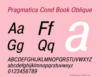 Pragmatica Cond Book Obl Version 2.000图片样张