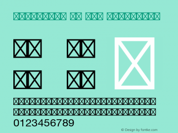 Helvetica LT Std Fractions Version 3.00 Build 1000图片样张