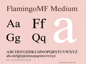 FlamingoMF-Medium Version 2.000图片样张