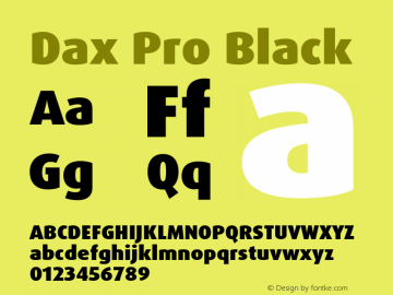 Dax Pro Black Version 7.504; 2017; Build 1028图片样张