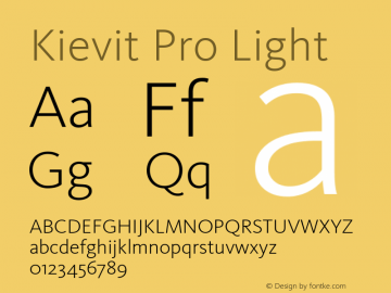 Kievit Pro Light Version 7.600, build 1030, FoPs, FL 5.04图片样张