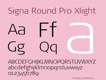 Signa Round Pro Xlight Version 7.504; 2017; Build 1023图片样张
