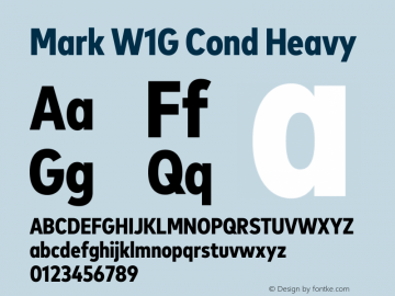 Mark W1G Cond Heavy Version 1.00, build 9, g2.6.4 b1272, s3图片样张