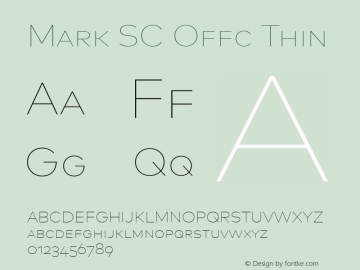 Mark SC Offc Thin Version 7.504; 2013; Build 1023图片样张
