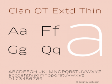 Clan OT Extd Thin Version 7.600, build 1030, FoPs, FL 5.04图片样张