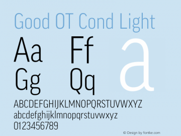 Good OT Cond Light Version 7.60图片样张