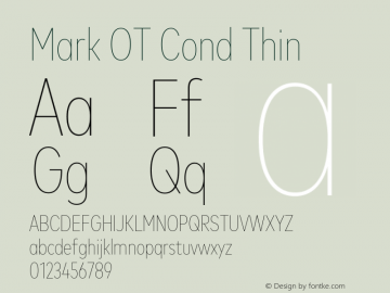 Mark OT Cond Thin Version 7.60图片样张