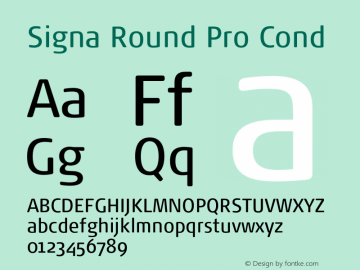 Signa Round Pro Cond Version 7.504; 2017; Build 1029图片样张
