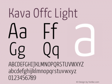 Kava Offc Light Version 7.504; 2009; Build 1020图片样张