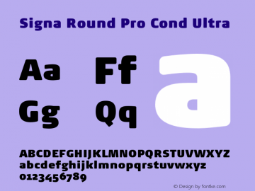 Signa Round Pro Cond Ultra Version 7.504; 2017; Build 1028图片样张