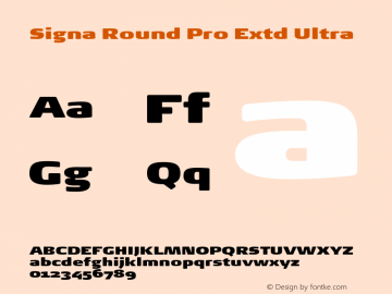 Signa Round Pro Extd Ultra Version 7.504; 2017; Build 1028图片样张