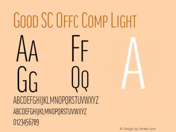 Good SC Offc Comp Light Version 7.504; 2014; Build 1020图片样张
