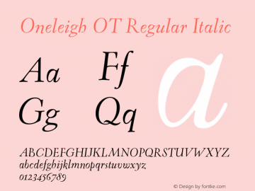 OneleighOT-Ita Version 7.504; 2008图片样张