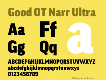 Good OT Narr Ultra Version 7.60图片样张
