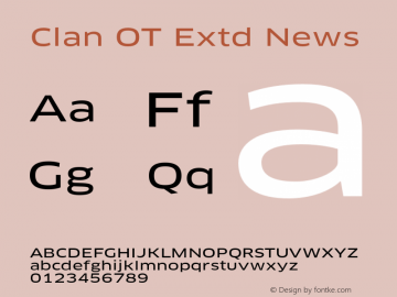 Clan OT Extd News Version 7.600, build 1030, FoPs, FL 5.04图片样张