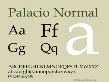 Palacio Normal 001.000图片样张