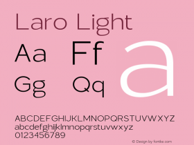 Laro Light Version 1.000图片样张