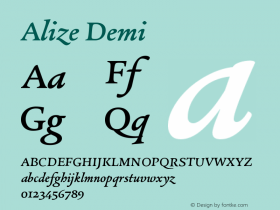 Alize-Demi Version 1.000图片样张