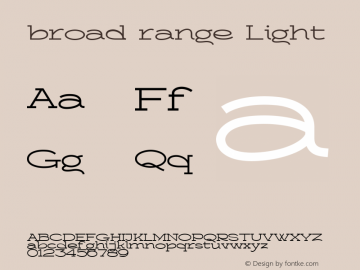 broad range Light Version 1.001图片样张