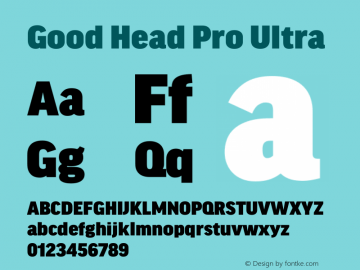 Good Head Pro Ultra Version 7.60图片样张