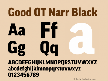 Good OT Narr Black Version 7.60图片样张