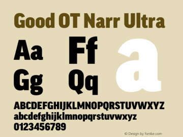 Good OT Narr Ultra Version 7.60图片样张