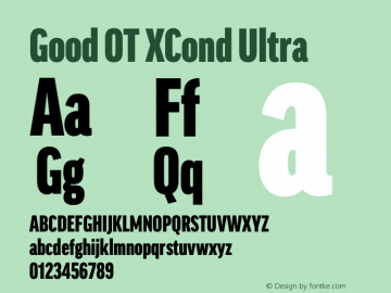 Good OT XCond Ultra Version 7.60图片样张