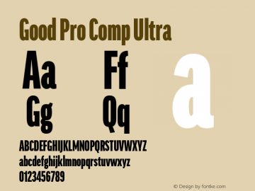 Good Pro Comp Ultra Version 7.60图片样张