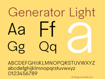 Generator Light Version 1.000;FEAKit 1.0图片样张