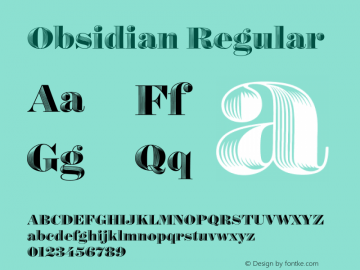 Obsidian Roman Version 1.002图片样张